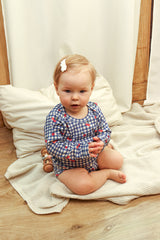 Romper met Gingham Cherries