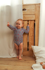 Romper met Gingham Cherries