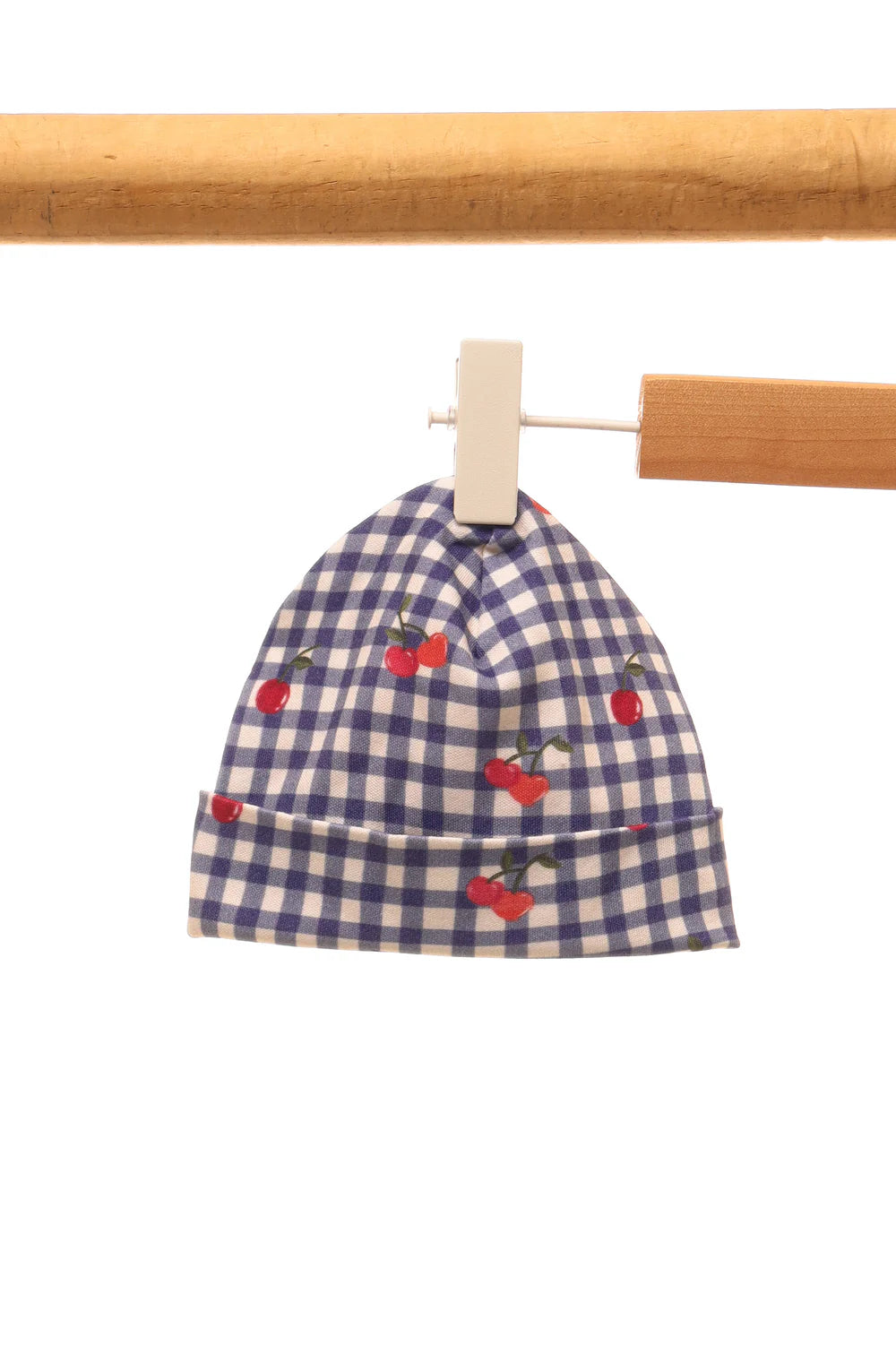 Newborn-set met Gingham Cherries