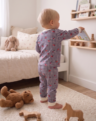 Pyjamaset met Gingham Cherries