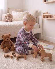 Pyjamaset met Gingham Cherries