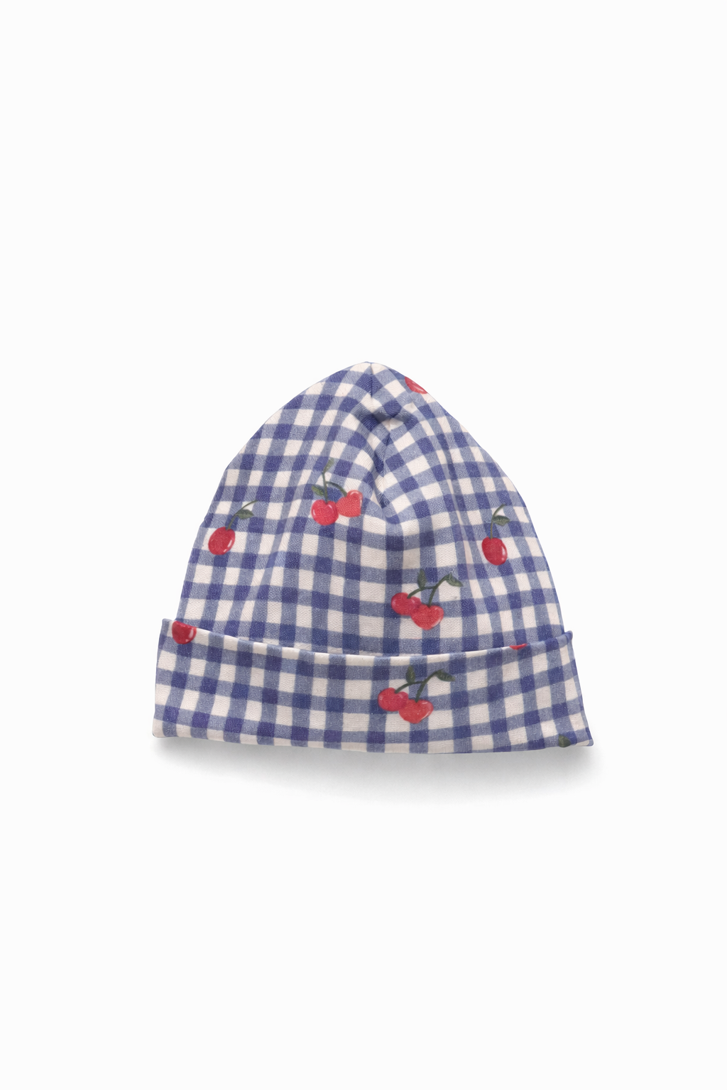 checkered-cherries-beanie