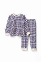 checkered-cherries-long-pajama-set